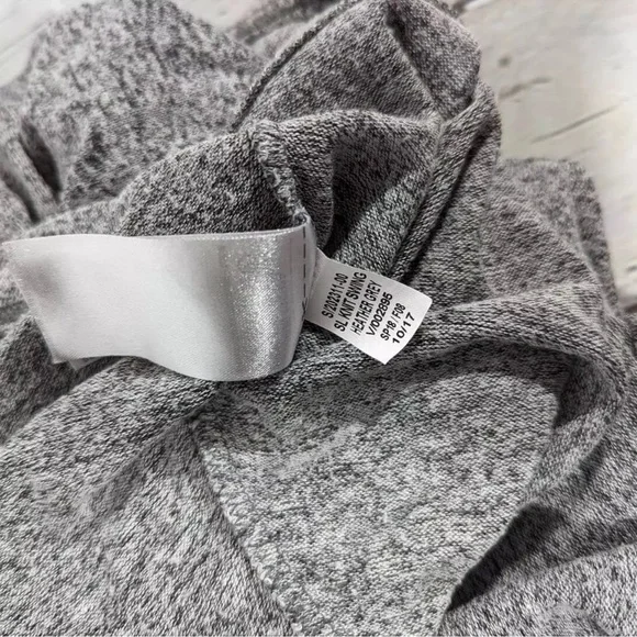 Plush-Knit Sleeveless Swing Dres gray SMALL OLD NAY - Picture 10 of 10